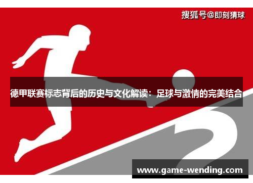 德甲联赛标志背后的历史与文化解读：足球与激情的完美结合